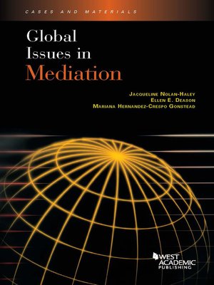 cover image of Global Issues in Mediation